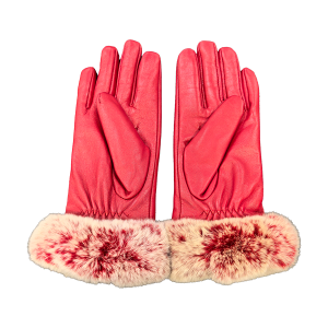 LADY2 - WOMEN'S GLOVES Lambskin and chinchilla